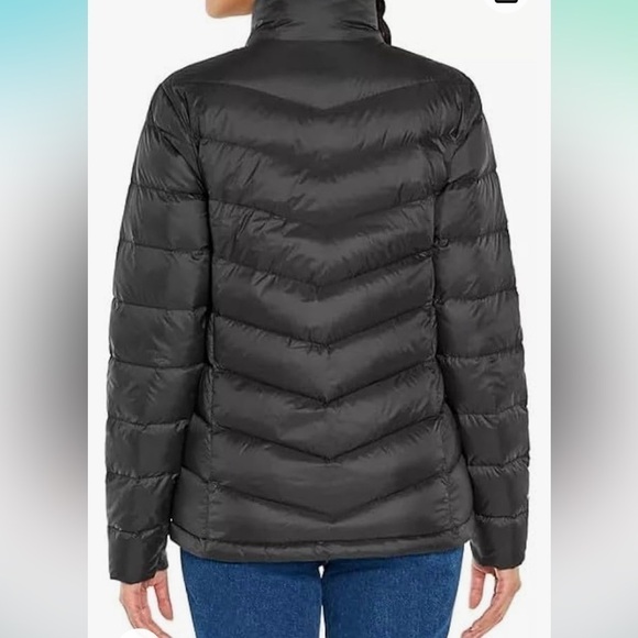 NWT Eddie Bauer Women's Packable Quilted Down Jacket Black XXL - Picture 4 of 7